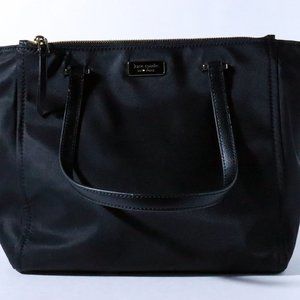 Kate Spade Nylon Black Tote Purse